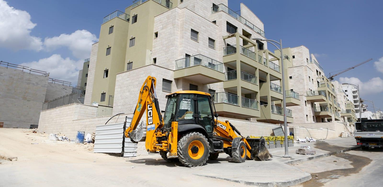 אתר בנייה בישראל / צילום: שלומי יוסף