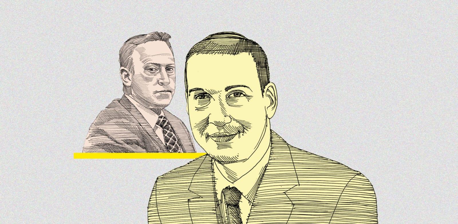  צילום:  ד''ר הראל ארנון וארי הרו, מנכ"ל לשכת נתניהו לשעבר ולימים עד מדינה בתיקי האלפים / איורים: גיל ג'יבלי