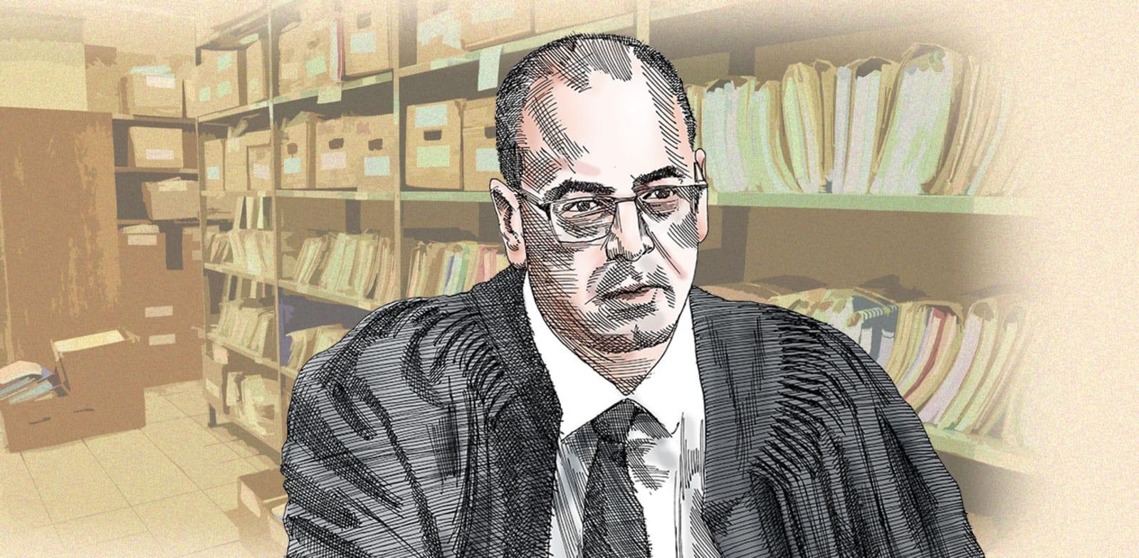  צילום: גיא, מהשבוע הבא נשיא בית המשפט המחוזי בבאר שבע / איור: גיל ג'יבלי