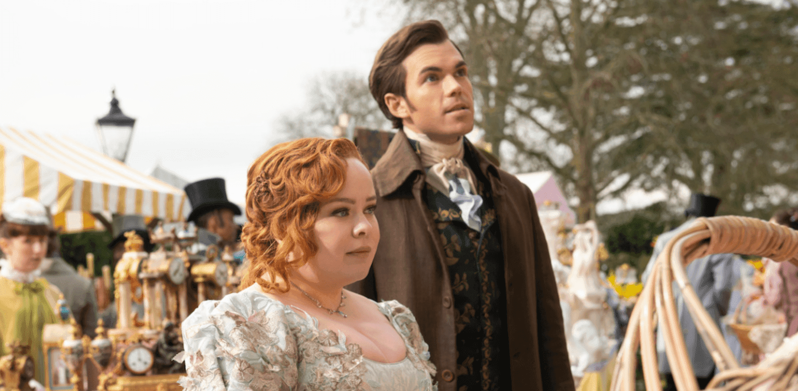 סדרת הנטפליקס ברידג'רטון / צילום: LIAM DANIEL/NETFLIX