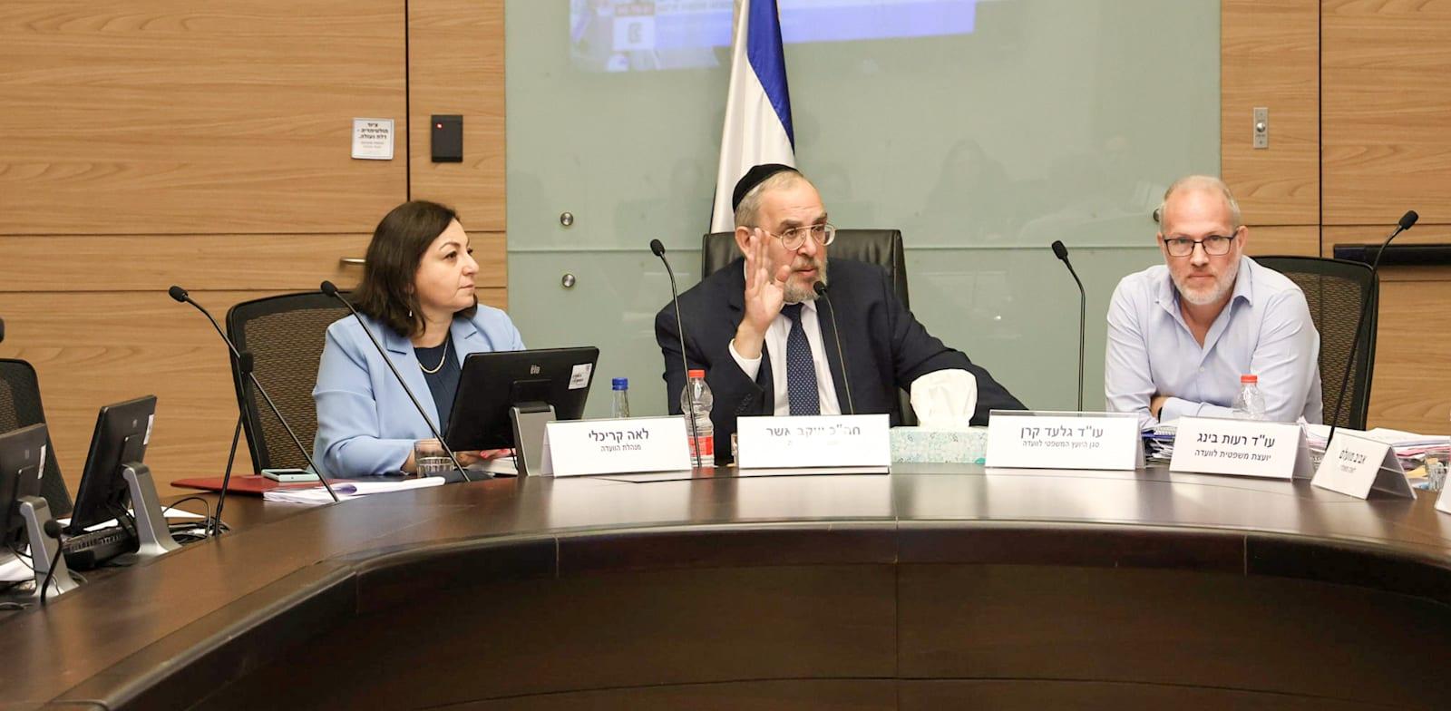 אישור תיקון חוק המטרו בוועדת הפנים, היום / צילום: דני שם טוב, דוברות הכנסת