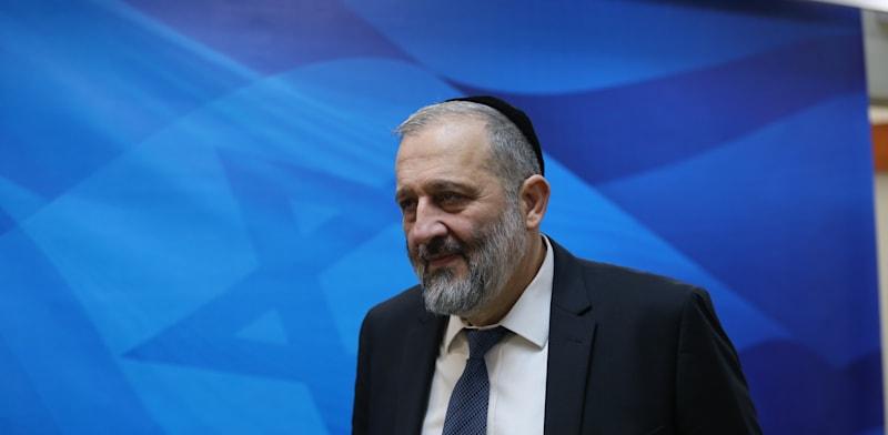 יו''ר ש''ס, אריה דרעי / צילום: אלכס קולומויסקי, "ידיעות אחרונות" 