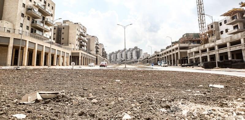 אתר בנייה בישראל / צילום: שלומי יוסף