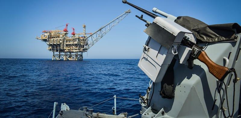 פלטפורמת הגז של מאגר תמר / צילום: בן יוסטר