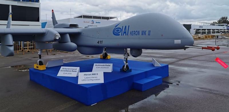 מל''ט הרון MK II / צילום: התעשייה האווירית