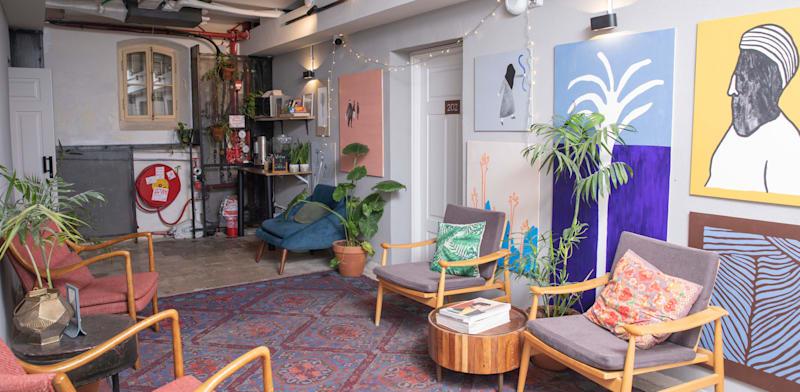 מתחם אירוח של סלינה / צילום: ענבל מרמרי