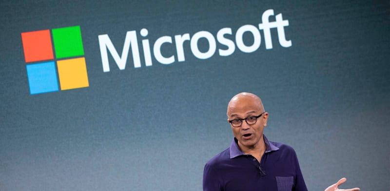 סאטיה נאדלה, מנכ''ל ויו''ר מיקרוסופט / צילום: Associated Press, Mark Lennihan