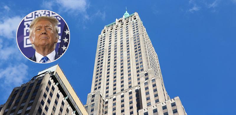  צילום: טריט 40. בעיגול: דונלד טראמפ / צילומים: Shutterstock, AP