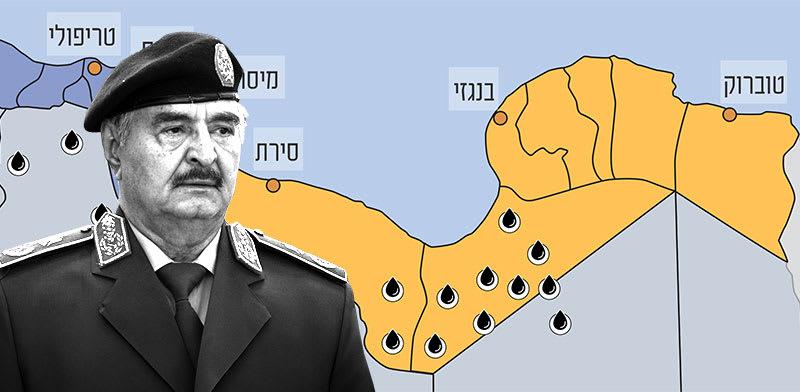 ח'ליפה חפתר, מפקד הצבא הלאומי של לוב, השולט במזרח המדינה / צילום: ap,  Jon Gambrell