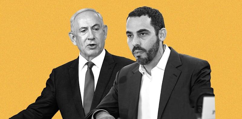 יוגב גרדוס ובנימין נתניהו / צילום: עודד קרני, דני שם-טוב - דוברות הכנסת