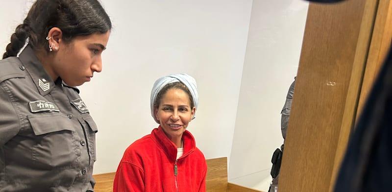 ענבל אור בבית המשפט, היום (ה') / צילום: עמירם גיל