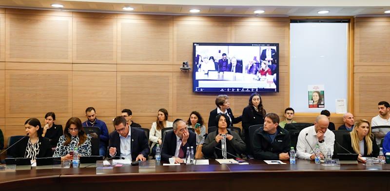 דיון בוועדת החוקה על מתווה סער-לוין בעניין הרכב הוועדה לבחירת שופטים / צילום: נועם מושקוביץ, דוברות הכנסת