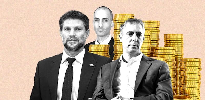  צילום: ינגר, יו''ר רשות ניירות ערך; עמית גל, הממונה על שוק ההון; ובצלאל סמוטריץ', שר האוצר / צילומים: יוסי כהן, מארק ניימן (לע''מ), עמית שאבי ("ידיעות אחרונות"). עיבוד: טלי בוגדנובסקי