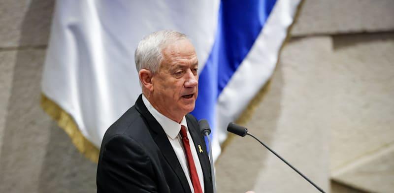 יו''ר מפלגת כחול לבן, בני גנץ / צילום: נועם מושקוביץ/דוברות הכנסת