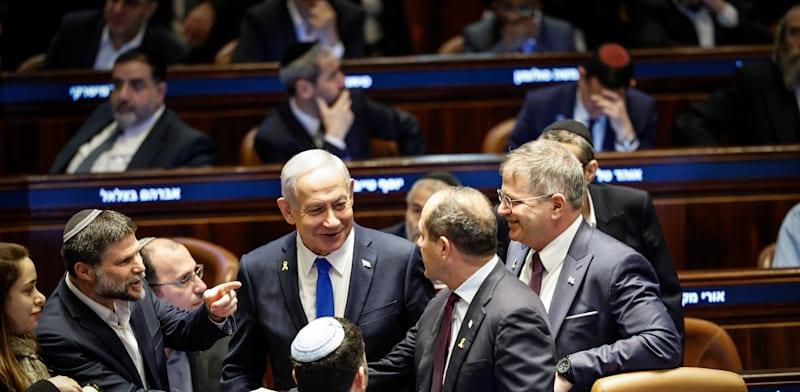 הכנסת לאחר העברת התקציב / צילום: נועם מושקוביץ/דוברות הכנסת