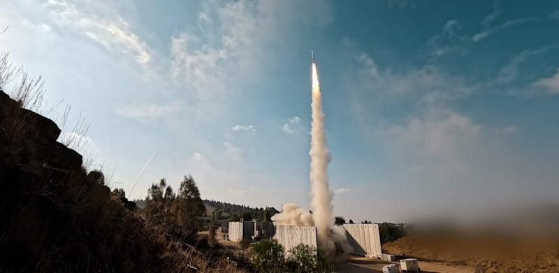 כיפת ברזל בפעולה מבצעית / צילום: משרד הביטחון
