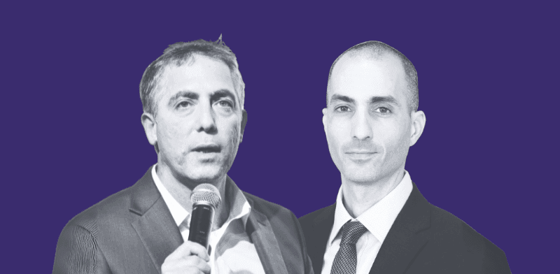 גל עמית, יו''ר רשות שוק ההון, וספי זינגר, יו'' רשות ניירות ערך / צילום: מארק ניימן - לע''מ, יוסי כהן