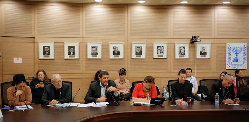 הדיון בועדת החוץ והביטחון היום / צילום: דוברות הכנסת- נועם מושקוביץ