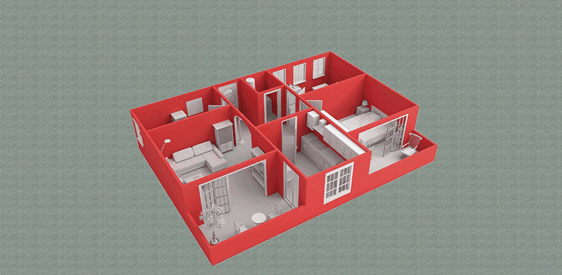 החדר השנוי במחלוקת יישאר בדירת השכנים / צילום: Shutterstock