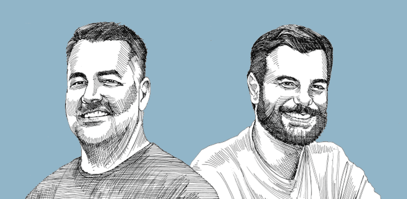  צילום: : אייסו קאנט, מייסד פולסייד, וג'ייסון ורנר, מייסד פולסייד / איור: גיל ג'יבלי