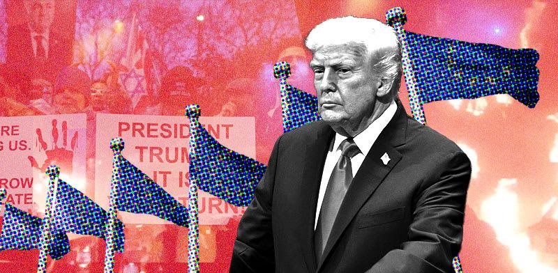  צילום: AP/Evan Vucci, עיצוב: טלי בוגדנובסקי