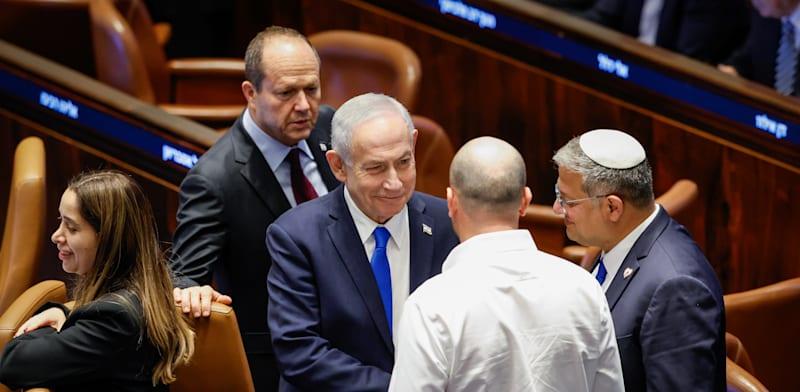 רה"מ בנימין נתניהו במליאה / צילום: נועם מושקוביץ, דוברות הכנסת