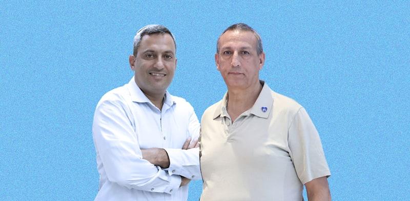 ראש עיריית מטולה דוד אזולאי וראש עיריית שדרות אלון דוידי בוועידת הדרום לעסקים / צילום: שלומי יוסף, גולן סבג