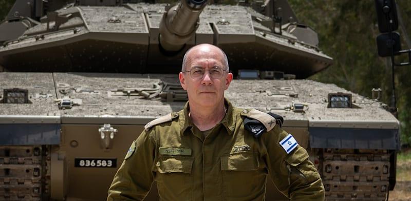 תא''ל אורן גיבר, ראש מנהלת המרכבה והרק''ם / צילום: רומי אדלר - אגף דוברות וקשרי ציבור במשרד הביטחון