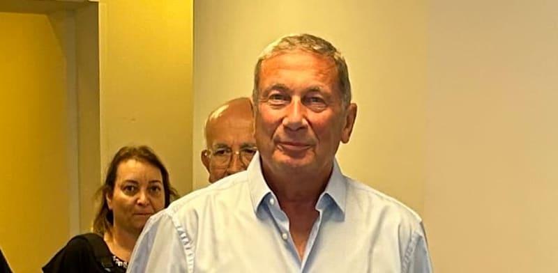 נוחי דנקנר בבית המשפט, בסוף יוני / צילום: עמירם גיל