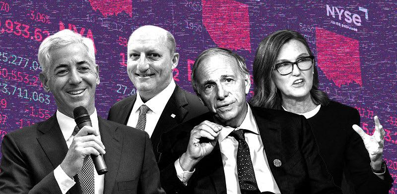 צילום: וד, וורן באפט, ריי דליו, ביל אקמן, גרג אייבל / צילומים: AP, REUTERS צילום: וד, וורן באפט, ריי דליו, ביל אקמן, גרג אייבל / צילומים: AP, REUTERS