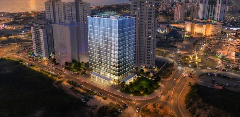  צילום: ט משרדים של נדב בלילה גרופ באשדוד. ''רוב המתעניינים מחפשים 150 עד 250 מ''ר'' / הדמיה: evolve מדיה