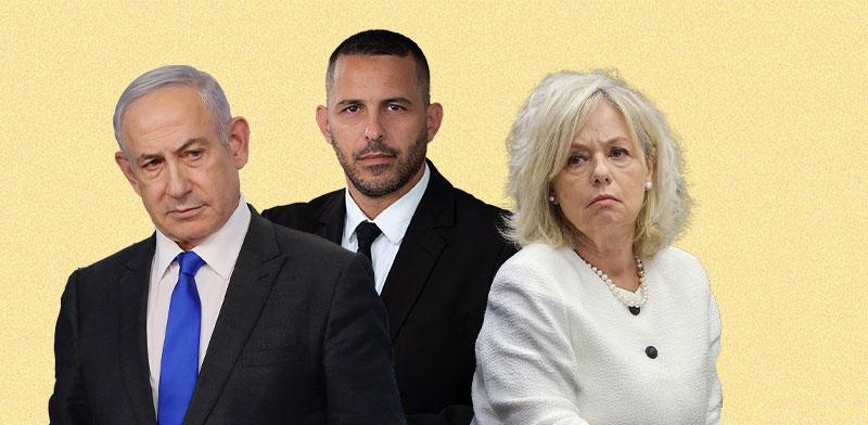 היועמ''שית גלי בהרב-מיארה, רואי כחלון וראש הממשלה בנימין נתניהו / צילום: נועם מושקוביץ/דוברות הכנסת, שלי פדן, Shutterstock