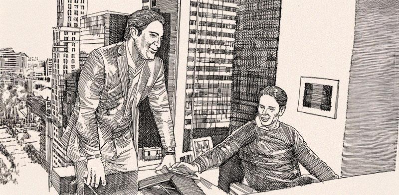  צילום: רלמן ואלכס סלואן, מייסדי Garnett Station Partners / איור: גיל ג'יבלי