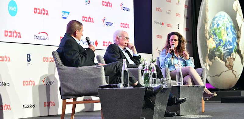 אלוף (במיל') עמוס גלעד ואלוף (במיל') יפתח רון-טל בשיחה עם אל''מ במיל' טליה לנקרי בוועידת ישראל לעסקם של גלובס / צילום: יוסי כהן אלוף (במיל') עמוס גלעד ואלוף (במיל') יפתח רון-טל בשיחה עם אל''מ במיל' טליה לנקרי בוועידת ישראל לעסקם של גלובס / צילום: יוסי כהן