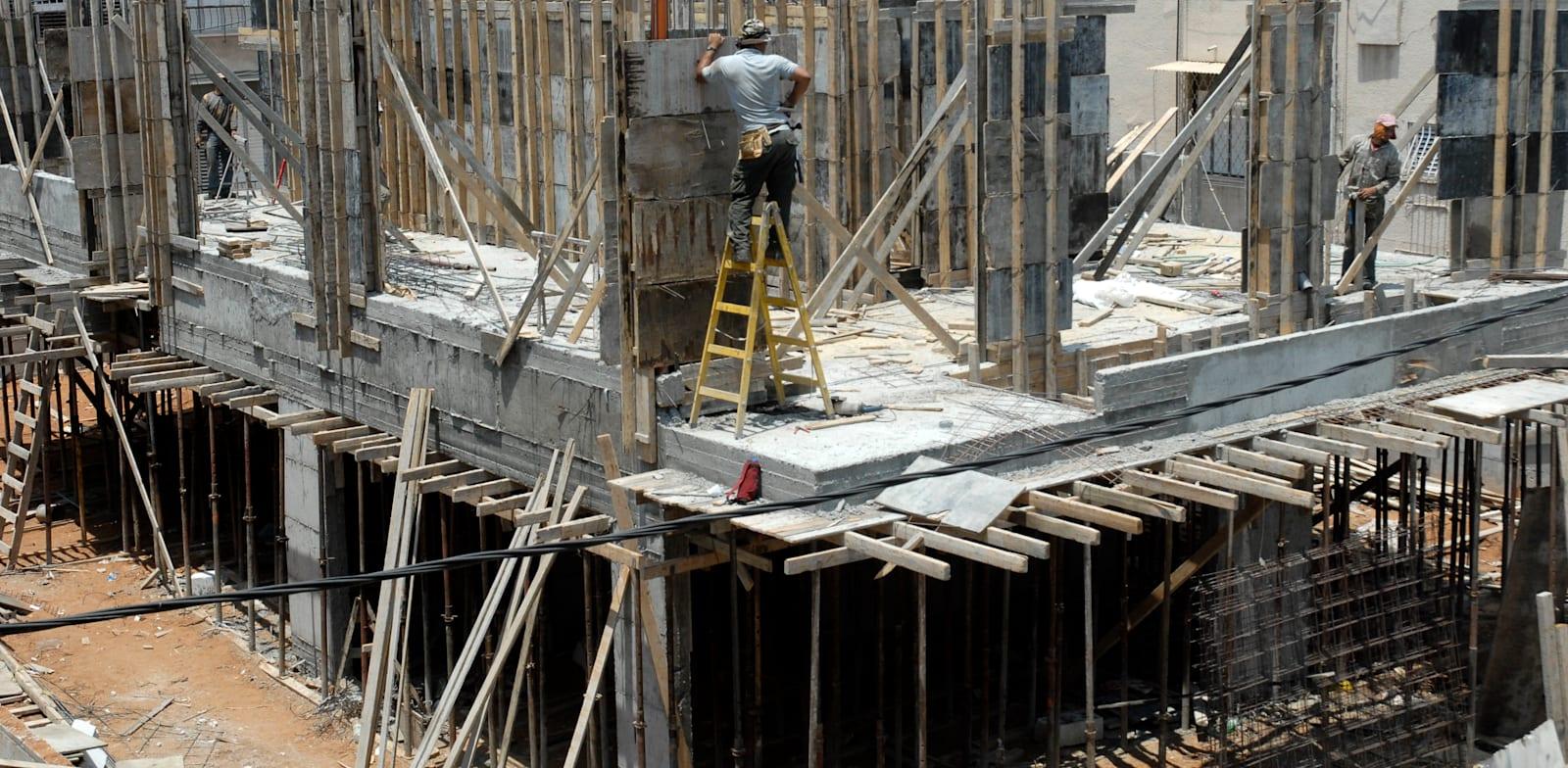 אתר בנייה / צילום: תמר מצפי אתר בנייה / צילום: תמר מצפי