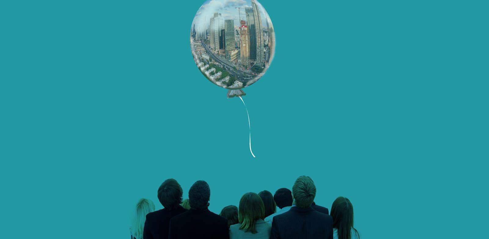 צילום: ההשקעה הפרטיות ניפחו את בועת הנדל''ן / אילוסטרציה: טלי בוגדנובסקי צילום: ההשקעה הפרטיות ניפחו את בועת הנדל''ן / אילוסטרציה: טלי בוגדנובסקי