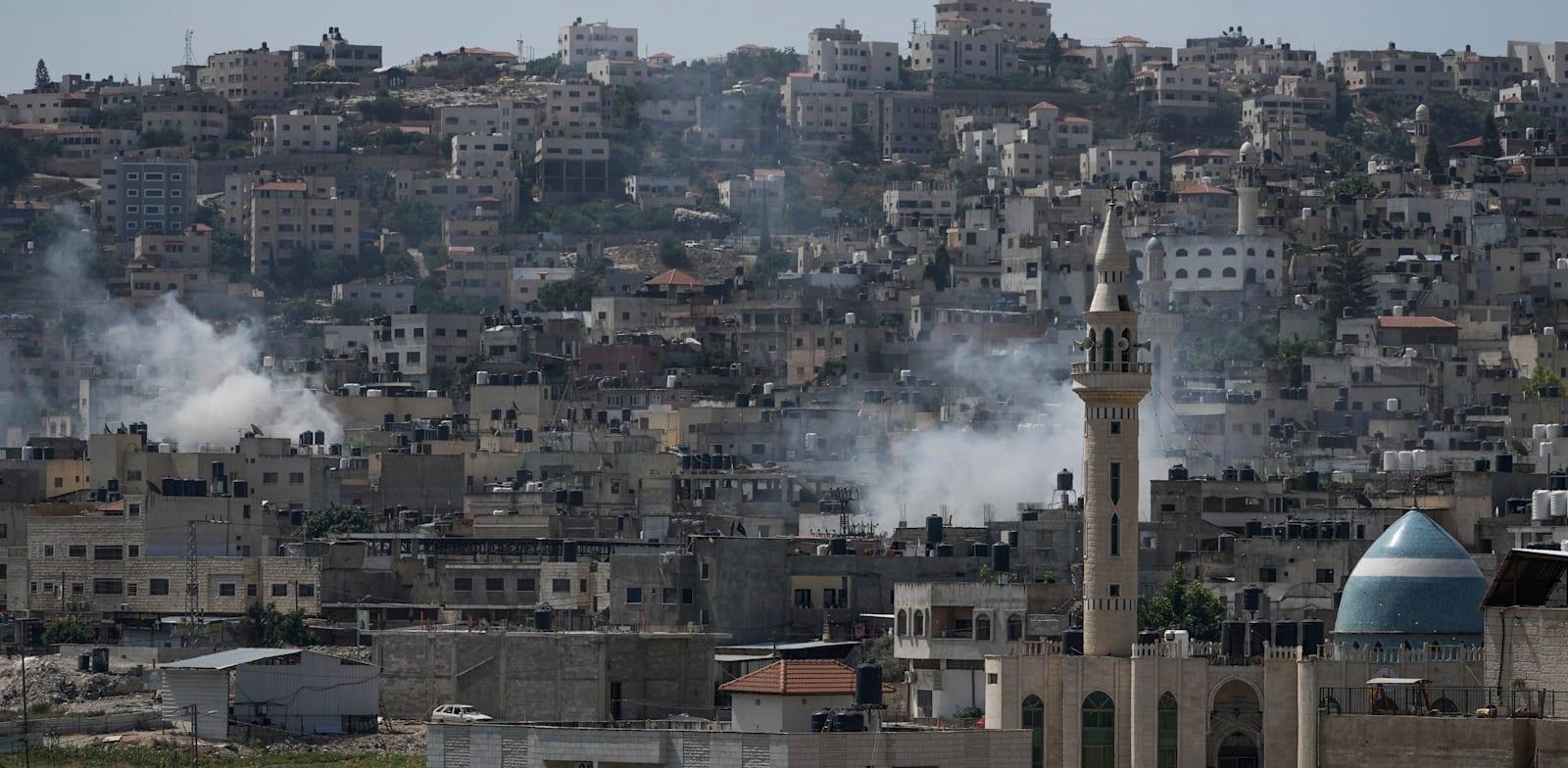 מחנה הפליטים ג'נין / צילום: Associated Press, Majdi Mohammed מחנה הפליטים ג'נין / צילום: Associated Press, Majdi Mohammed