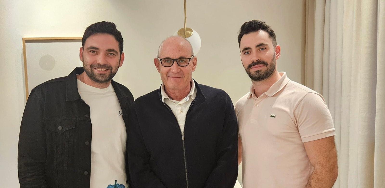 מימין: דוד לדוביץ, צחי וידר ואלי יופית / צילום: יח''צ מימין: דוד לדוביץ, צחי וידר ואלי יופית / צילום: יח''צ