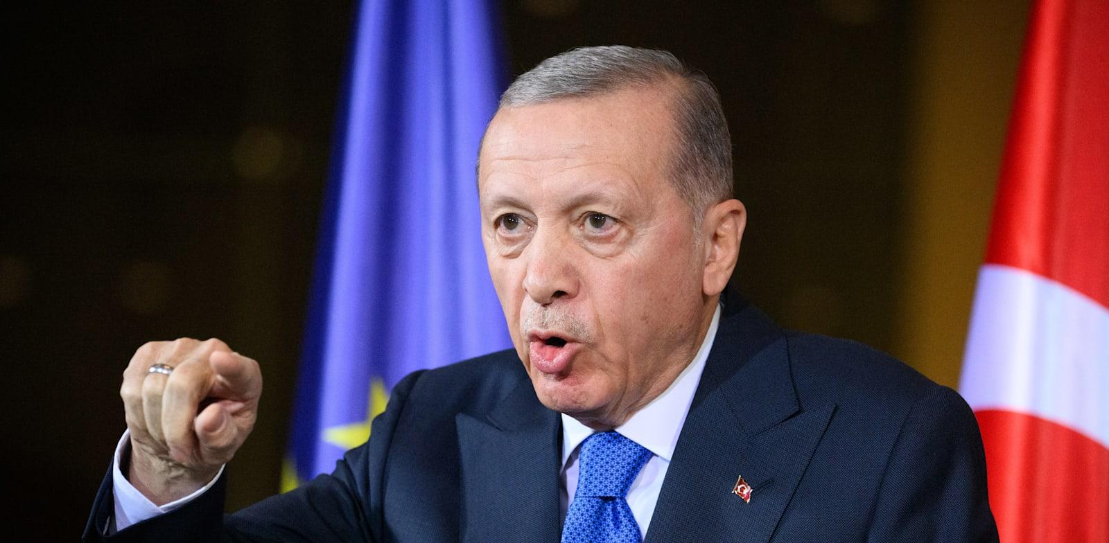 נשיא טורקיה, רג'פ טאיפ ארדואן / צילום: Reuters, Bernd von Jutrczenka dpa נשיא טורקיה, רג'פ טאיפ ארדואן / צילום: Reuters, Bernd von Jutrczenka dpa