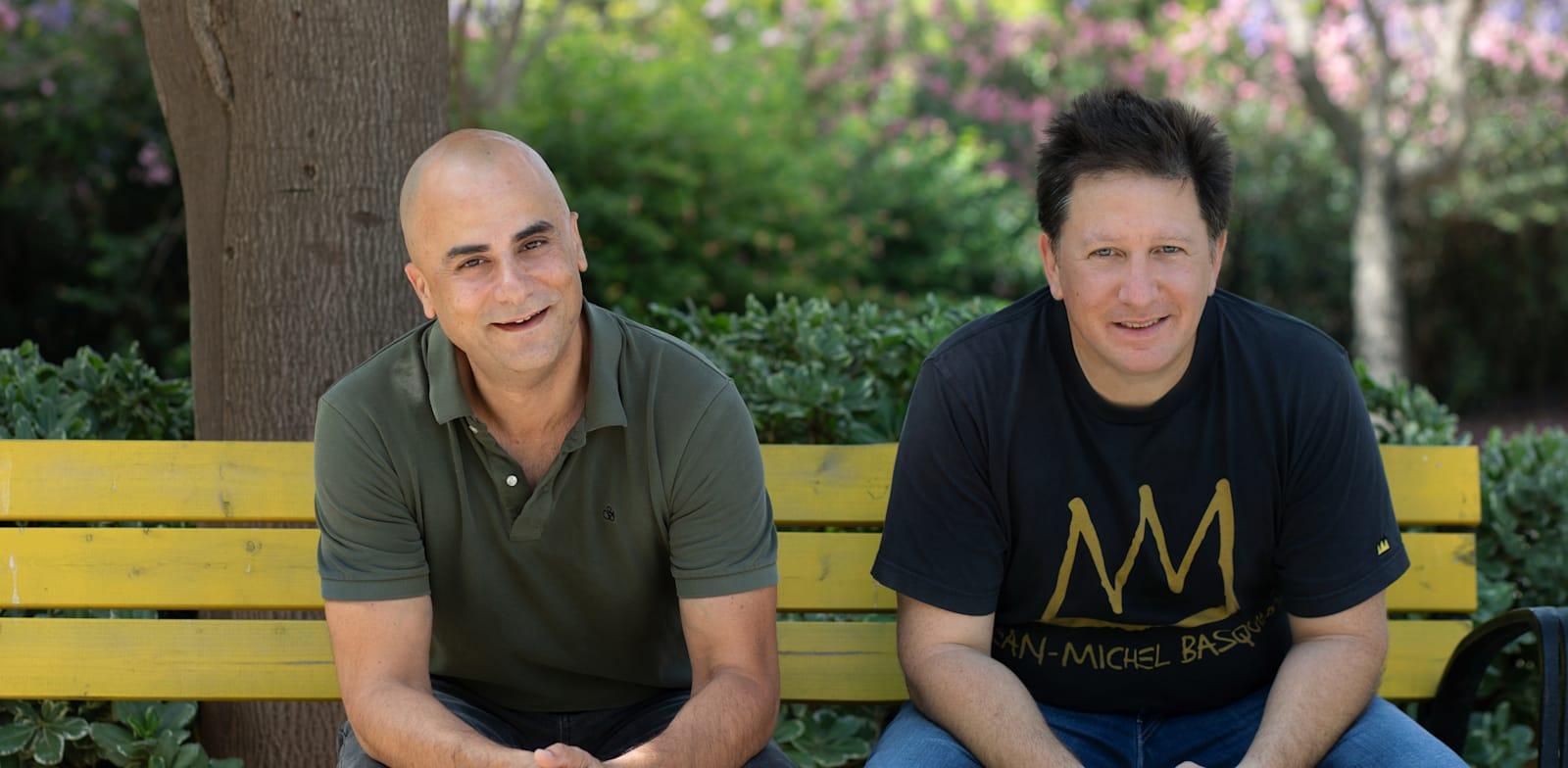 משמאל: אופיר בן יהונתן ונועם גכטמן, מייסדי הסטארט-אפ אנימו / צילום: נירית בקשי משמאל: אופיר בן יהונתן ונועם גכטמן, מייסדי הסטארט-אפ אנימו / צילום: נירית בקשי