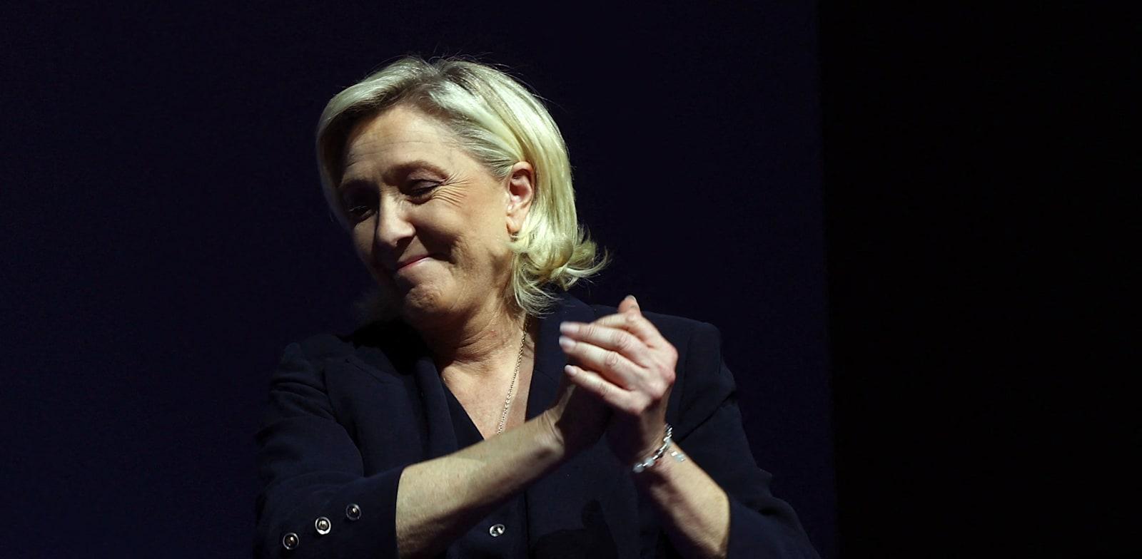 מרין לה-פן, היום / צילום: Reuters, Yves Herman מרין לה-פן, היום / צילום: Reuters, Yves Herman