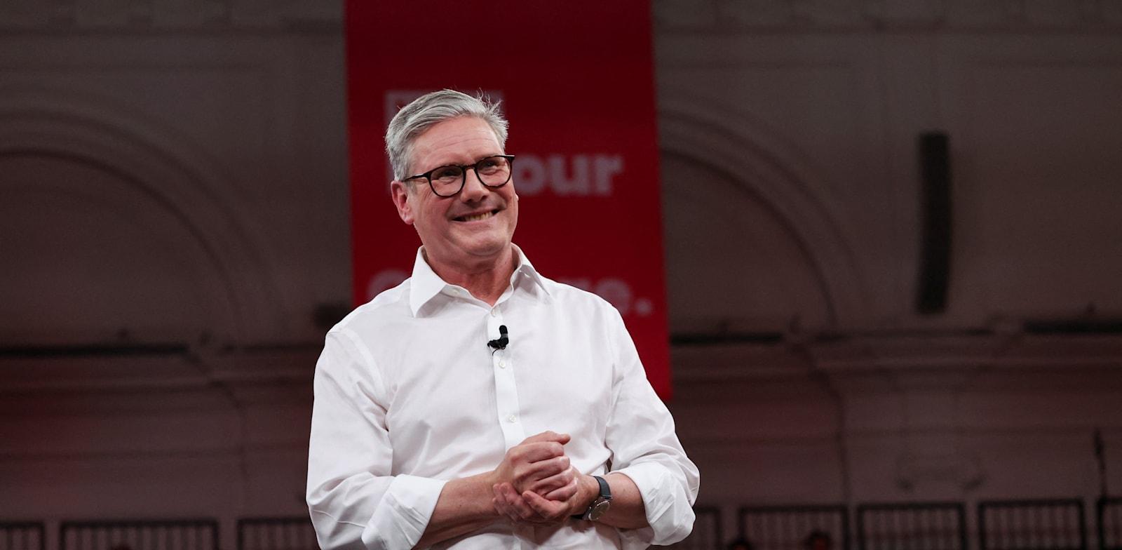 מנהיג מפלגת הלייבור, קיר סטארמר / צילום: Reuters, Suzanne Plunkett מנהיג מפלגת הלייבור, קיר סטארמר / צילום: Reuters, Suzanne Plunkett