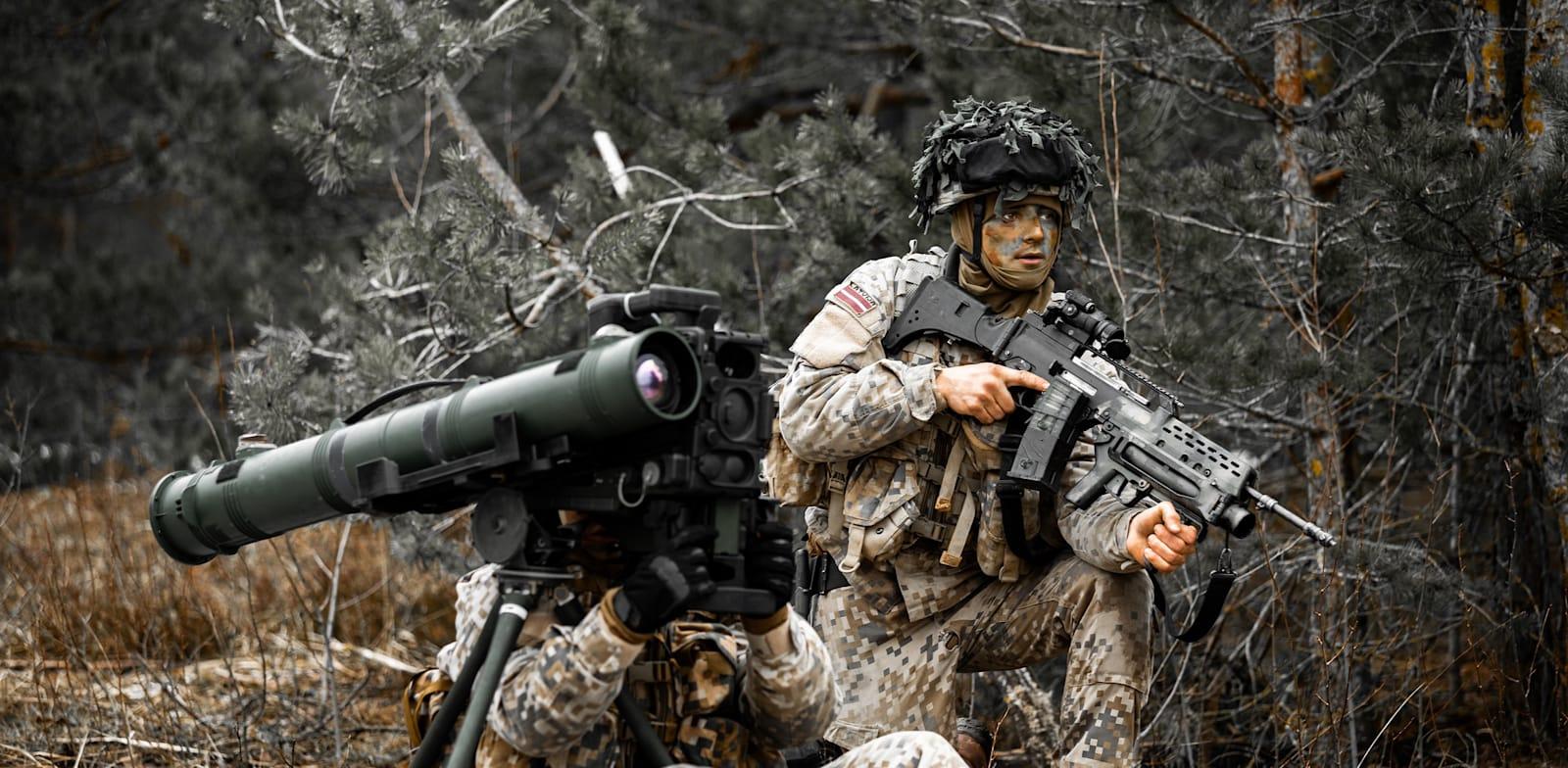 מערכות ישראליות מהוות ב''פאנצריאגר'' חלק מהותי, ביניהן מערכת הטילים המתקדמת ספייק LR2 מתוצרת רפאל / צילום: רפאל מערכות ישראליות מהוות ב''פאנצריאגר'' חלק מהותי, ביניהן מערכת הטילים המתקדמת ספייק LR2 מתוצרת רפאל / צילום: רפאל