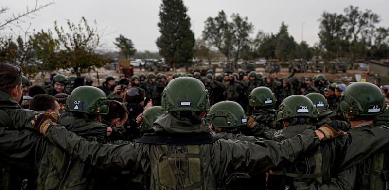 מילואימניקים / צילום: Associated Press, Ohad Zwigenberg מילואימניקים / צילום: Associated Press, Ohad Zwigenberg