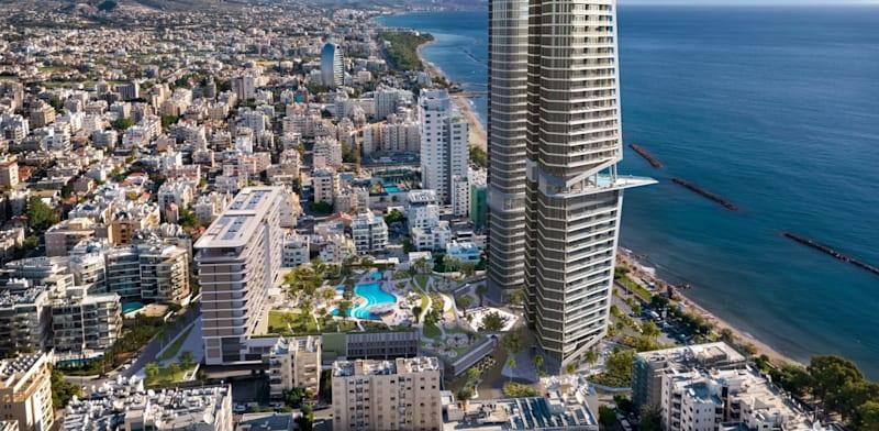 הדמיית פרויקט של גינדי גלובל בקפריסין / צילום: סייברקו הדמיית פרויקט של גינדי גלובל בקפריסין / צילום: סייברקו