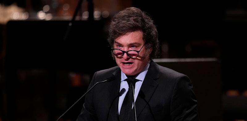 נשיא ארגנטינה, חאבייר מיליי / צילום: ap, Natacha Pisarenko נשיא ארגנטינה, חאבייר מיליי / צילום: ap, Natacha Pisarenko