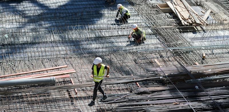 עובדי בניין / צילום: Shutterstock עובדי בניין / צילום: Shutterstock