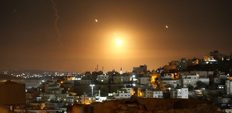 התקפת הטילים מאיראן על ישראל, הערב / צילום: Reuters, Wisam Hashlamoun התקפת הטילים מאיראן על ישראל, הערב / צילום: Reuters, Wisam Hashlamoun