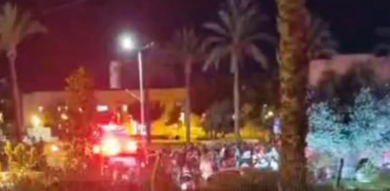 נפגעים רבים מנפילת כטב''ם באזור בנימינה / צילום: לפי סעיף 27 א' נפגעים רבים מנפילת כטב''ם באזור בנימינה / צילום: לפי סעיף 27 א'