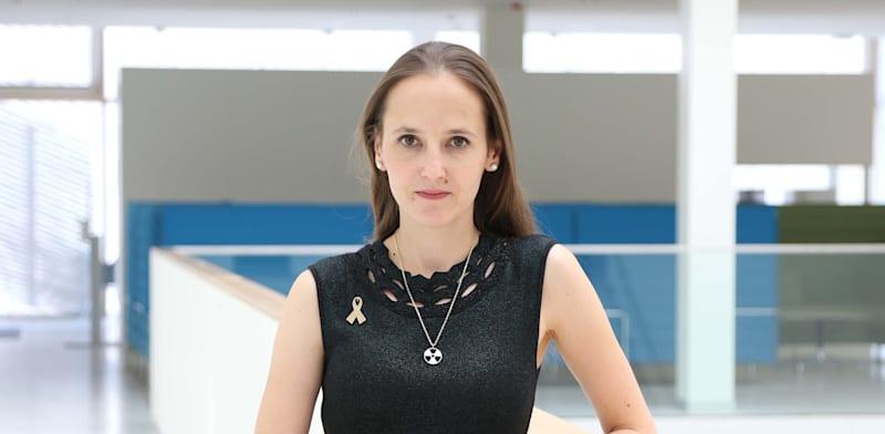 מרטינה בנסובה. אהבה רדיואקטיביות ''מאז ומתמיד'' / צילום: J. Jung/DKFZ מרטינה בנסובה. אהבה רדיואקטיביות ''מאז ומתמיד'' / צילום: J. Jung/DKFZ